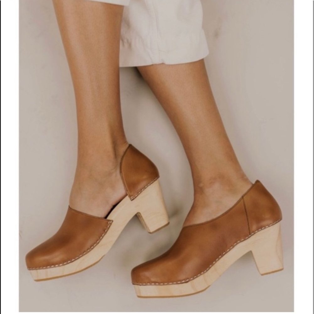 Free People Monroe Clog Size 38 (8)